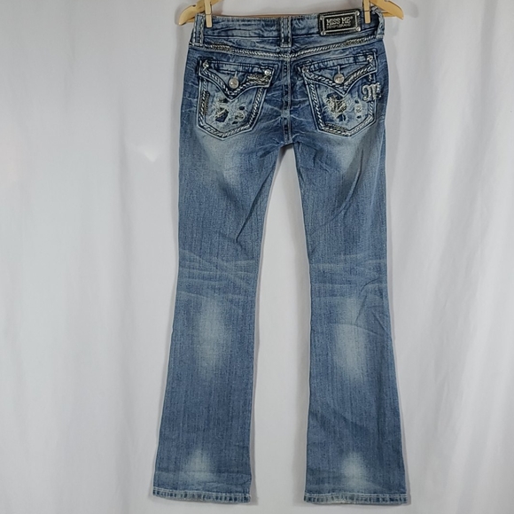 Miss Me Jeans Signature Boot Style JE104583R - Picture 12 of 12